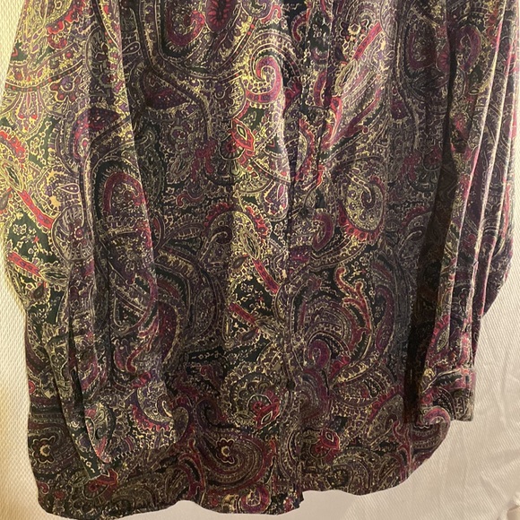 Chaps no iron collared shirt - Sz 2X - Picture 3 of 3